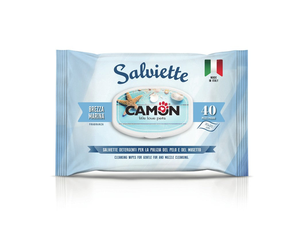 Camon Salviette Detergenti Brezza Marina 40 Pezzi Camon Salviette Detergenti Brezza Marina 40 Pezzi